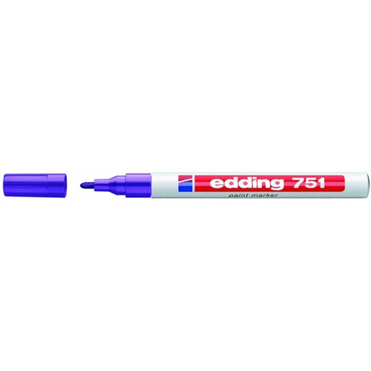 Edding e-751 boya markör kalem mor 1-2 mm