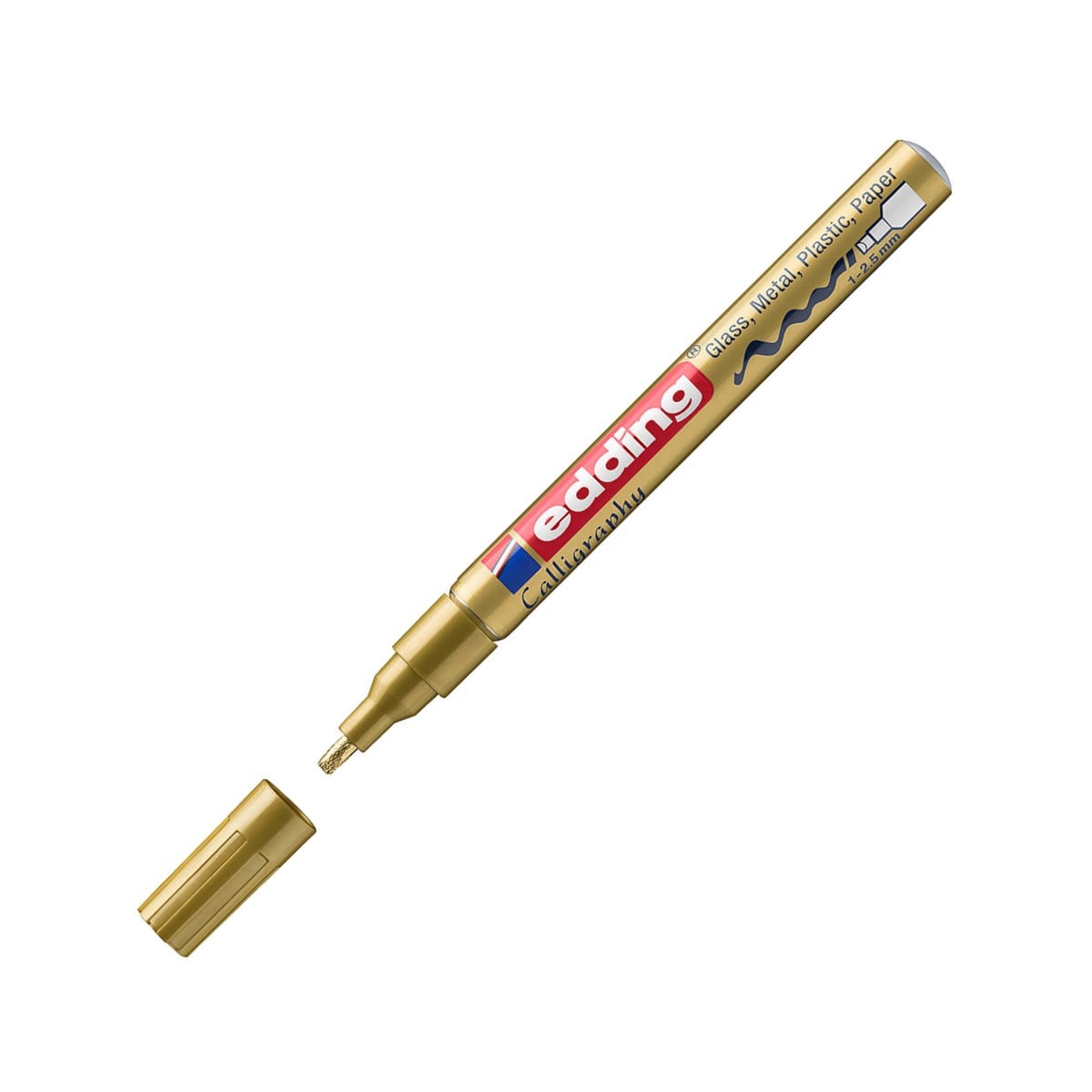Edding E-753 Kaligrafik Hobi Sanat Kalemi Gold