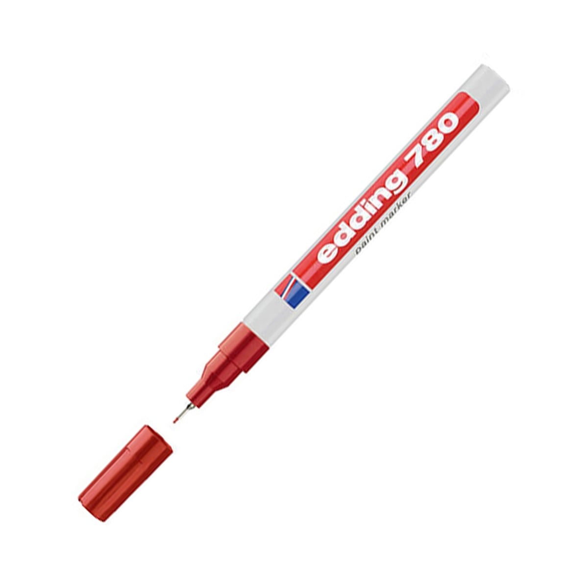Edding e-780 boya markör kalem kırmızı 0,8 mm