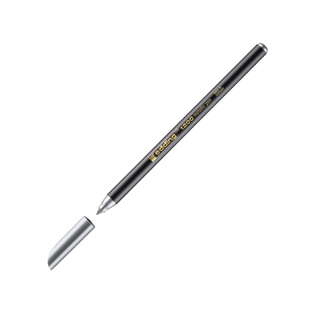 Edding E 1200 Grafik Kalemi Metalik Gümüş