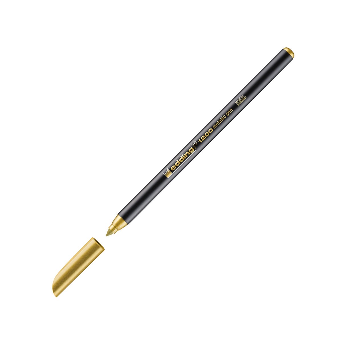 Edding E 1200 Grafik Kalemi Metalik Altın