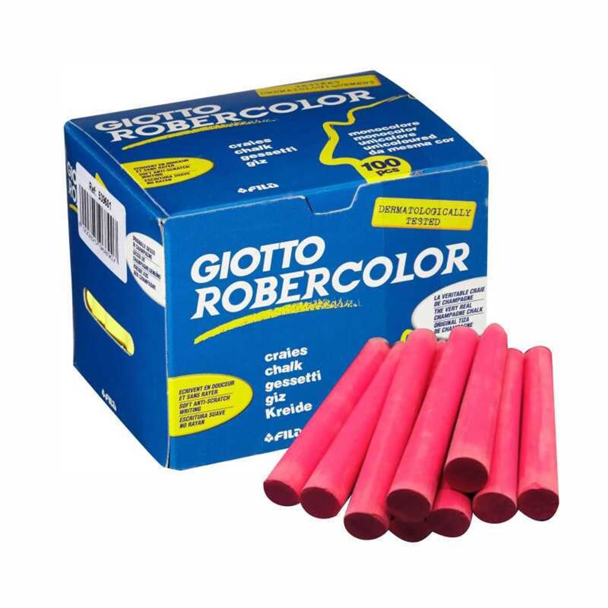 Robercolor tebeşir kırmızı 100'lü 539603