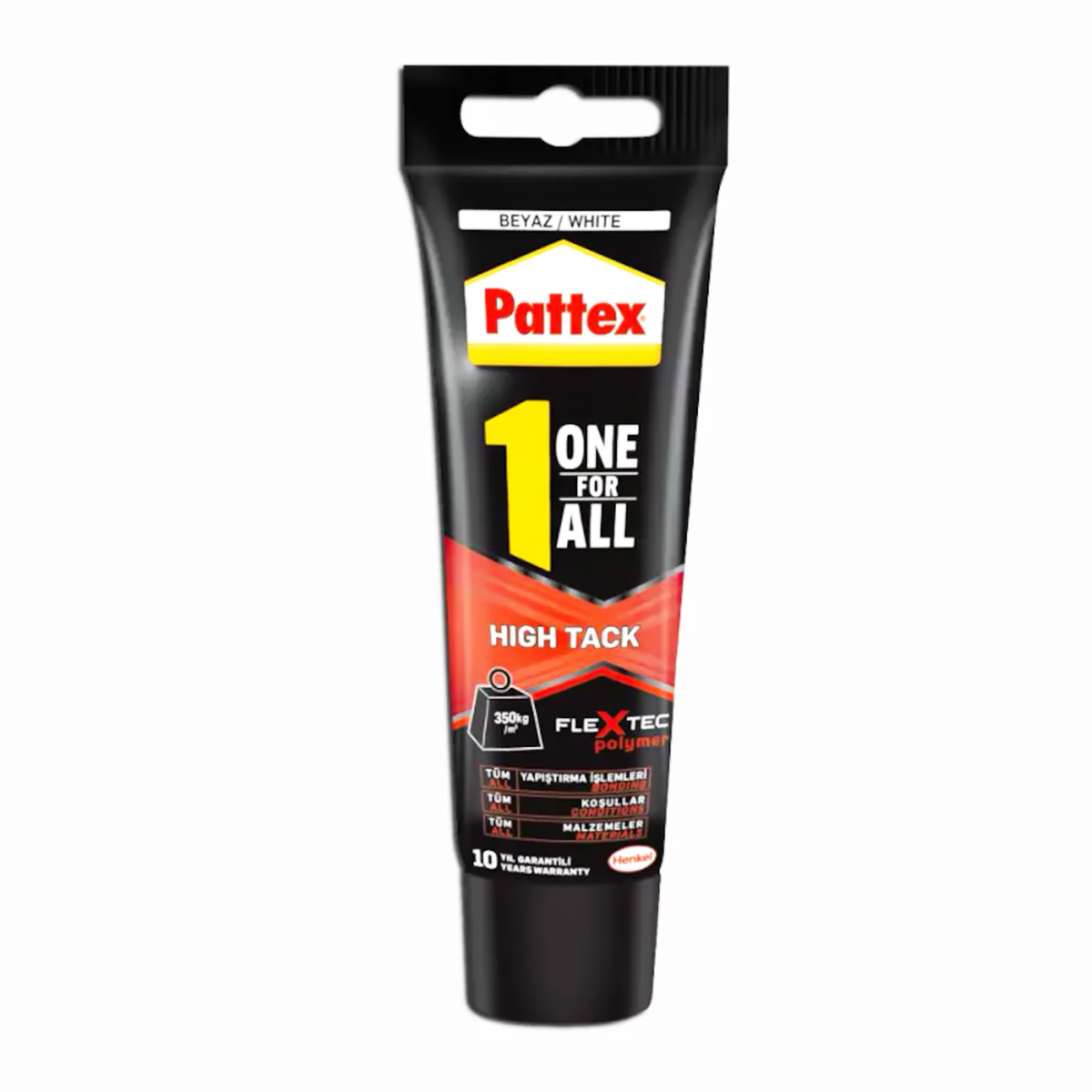 Pattex Güçlü Yapıştırıcı 350 kg Taşır 142gr Tüp OneForAll HighTack 2423644