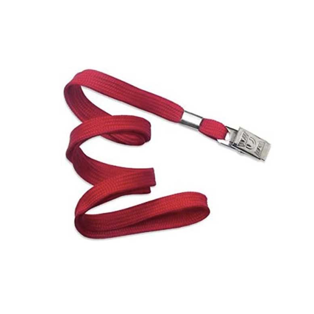 Kraf Kart Aski İpi Metal Klipsli Kırmızı 510G
