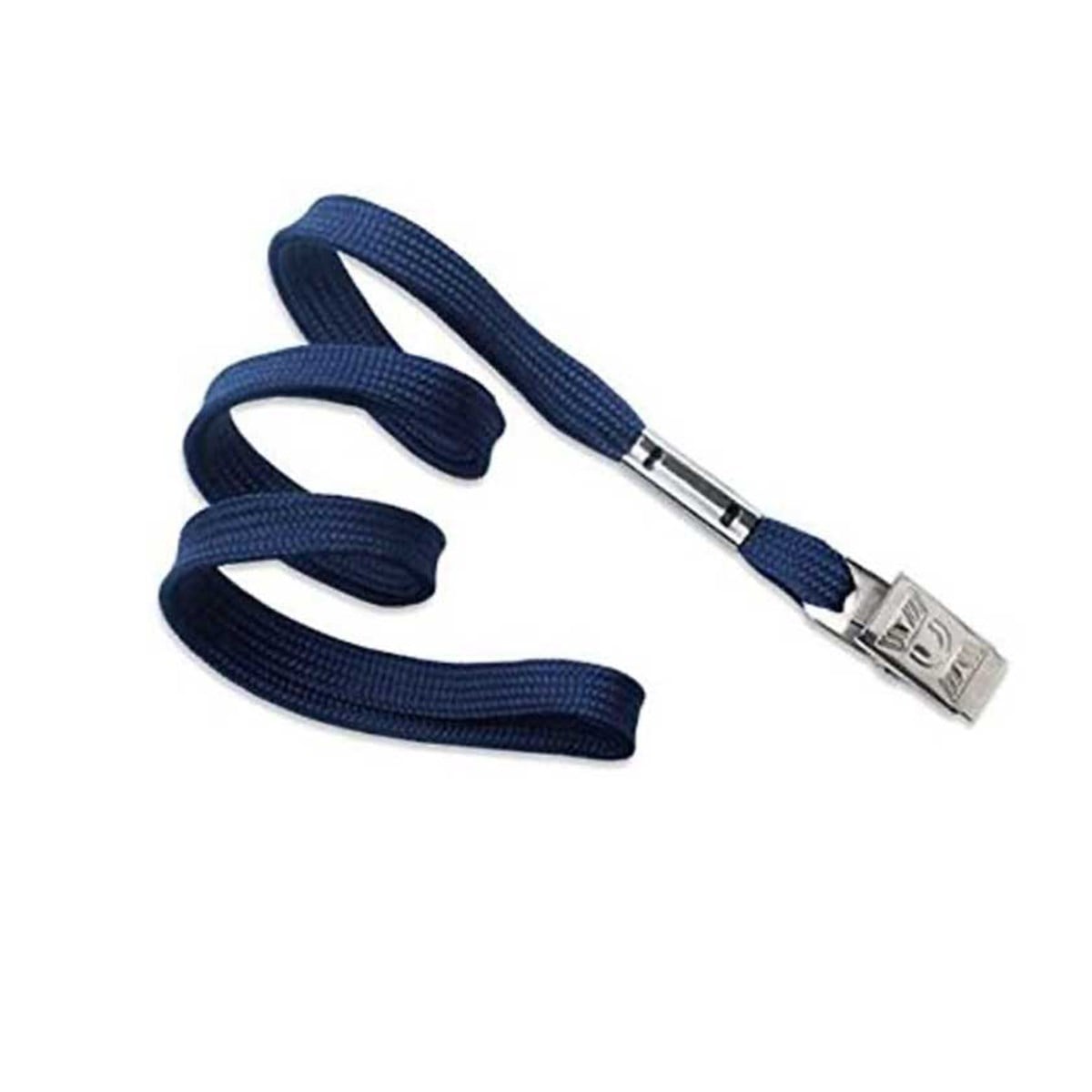 Kraf Kart Aski İpi Metal Klipsli Lacivert 510G
