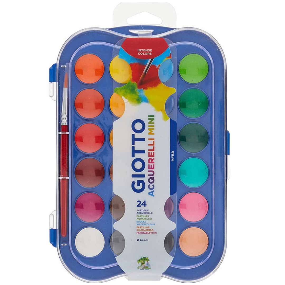 Giotto Sulu Boya 24 Lü AQUARELL BLOCKS 352600 