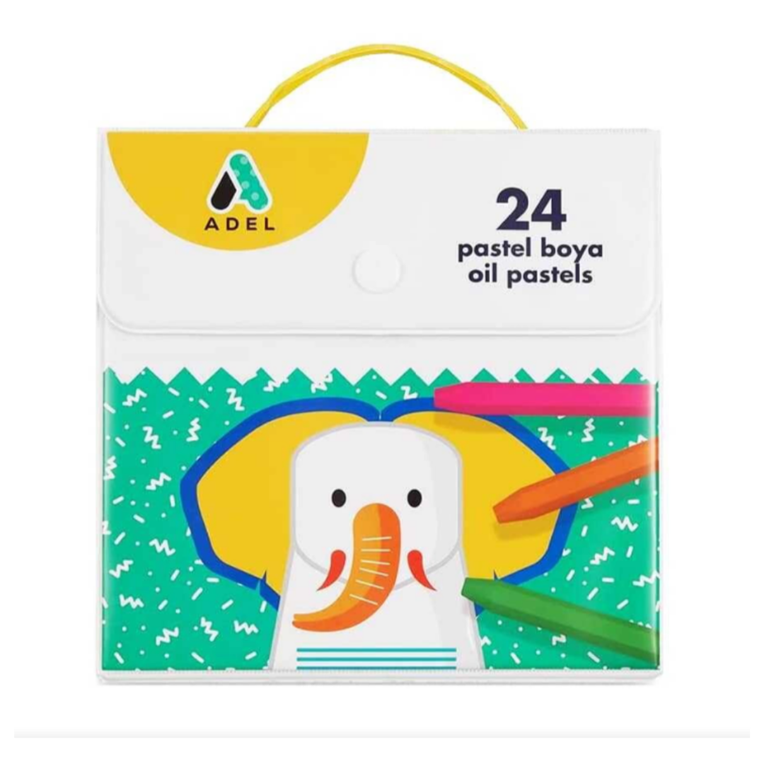 Adel Pastel Boya 24 Renk Çantalı 824002