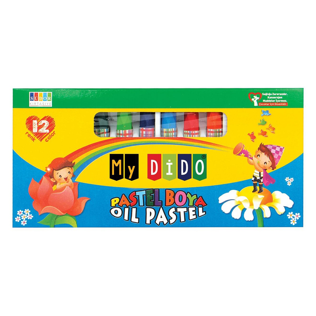 Mydido pastel boya 12 renk sd622