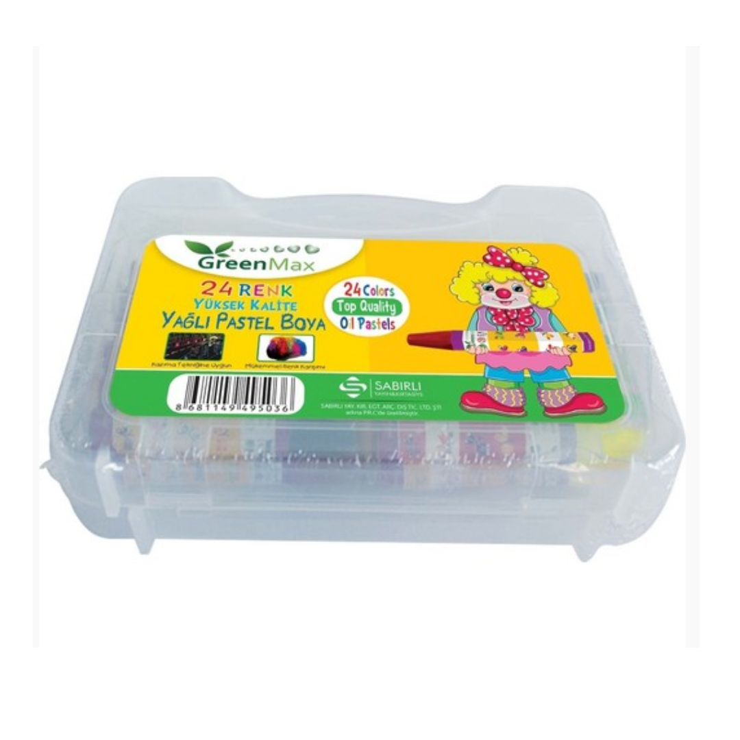 GreenMax 24'Lü Pastel Boya 
