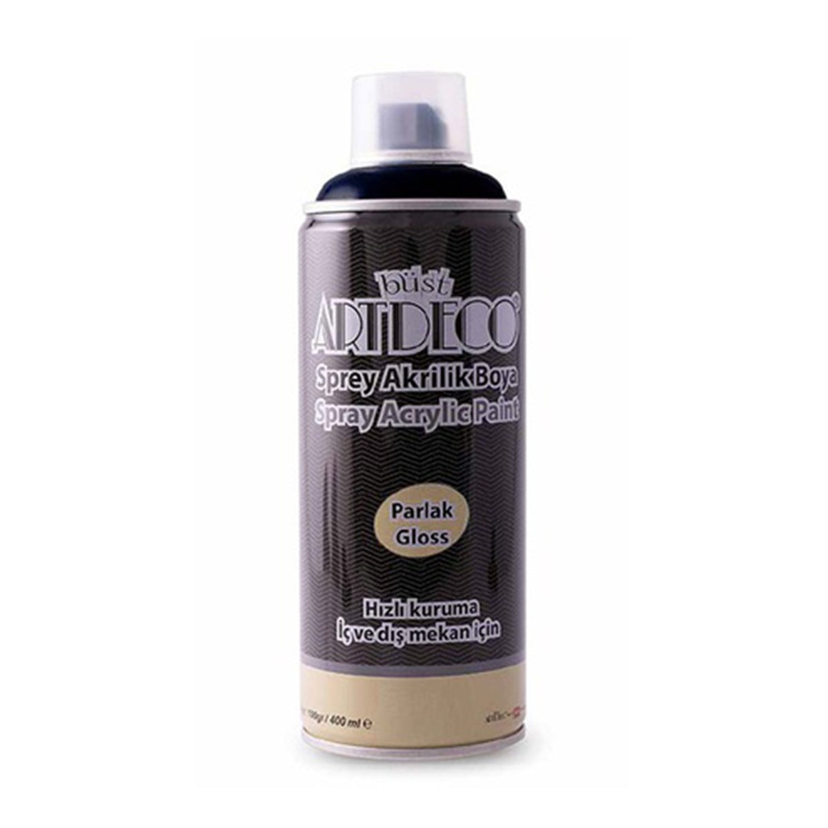 Artdeco Sprey Boya Siyah 400ML Y-400-790