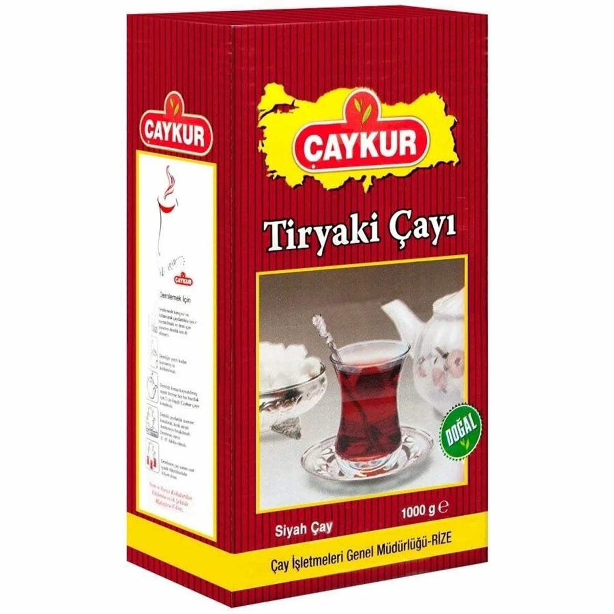 Çaykur Tiryaki Siyah Dökme Çay 1 Kg