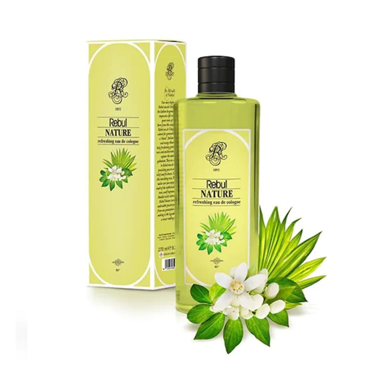 Rebul Nature Kolonya Cam Şişede 270 ML