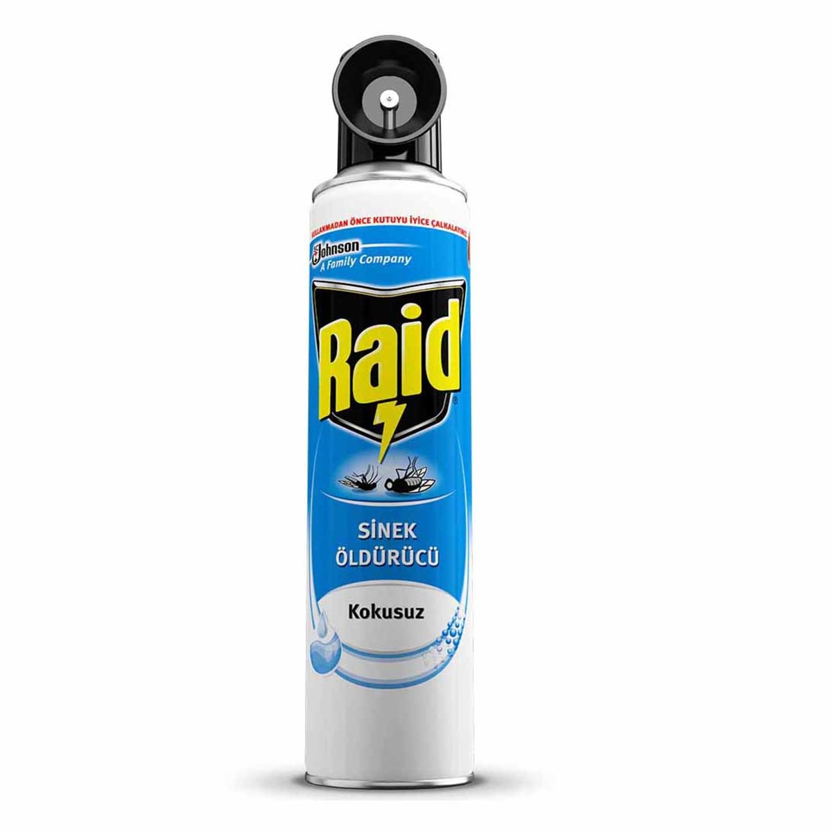 RAID SİNEK SAVAR KOKUSUZ 300 ML.