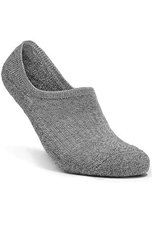 12 Çift Gri Erkek Çorap - Babet Çorabı - Spor Ayakkabı Çorabı