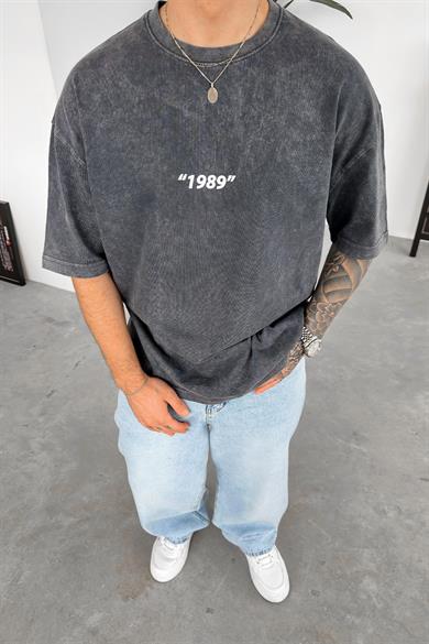 Acid Wash 1989 Always Oversize Tişört