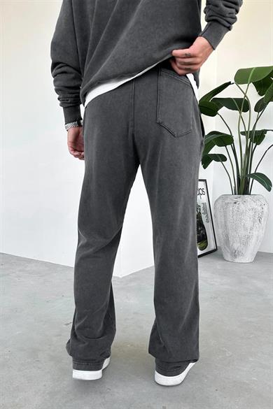 Acid Wash Basic Çımalı Yıkamalı Baggy Eşofman