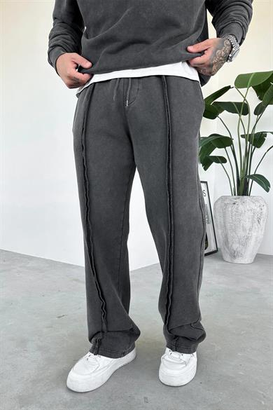 Acid Wash Basic Çımalı Yıkamalı Baggy Eşofman