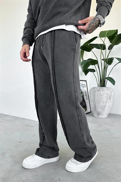 Acid Wash Basic Çımalı Yıkamalı Baggy Eşofman