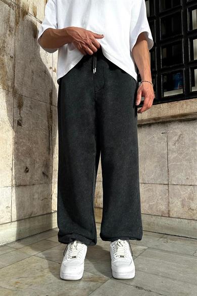 Acid Wash Basic E9 Ayarlanabilir Paça Baggy Eşofman