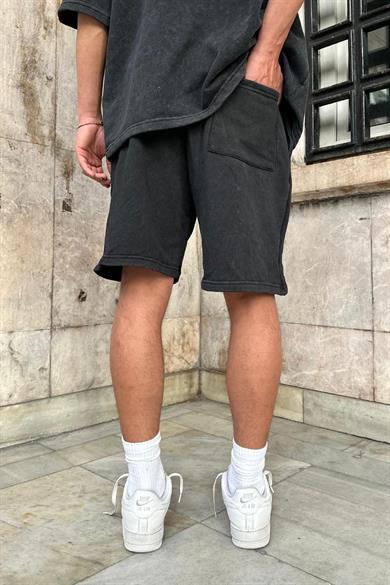Acid Wash Basic E9 Relaxed Fit Şort