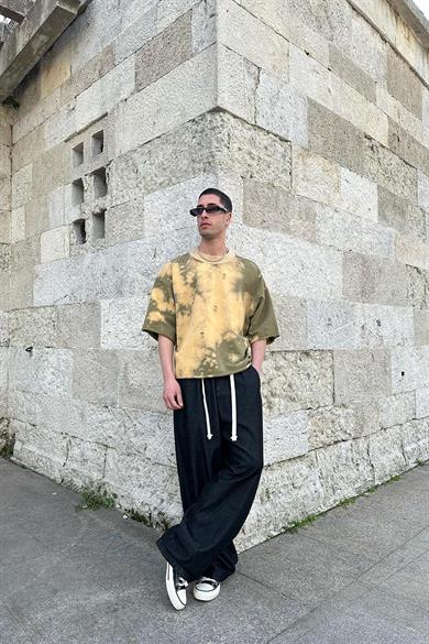 Acid Wash Batik  500GSM BS Boxy Fit Oversize Tişört