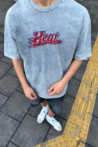 Acid Wash Heat 02 PM Oversize Tişört