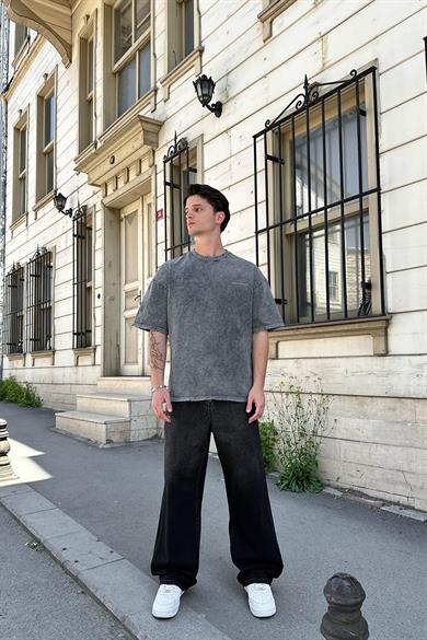 Acid Wash Project EE Oversize Tişört