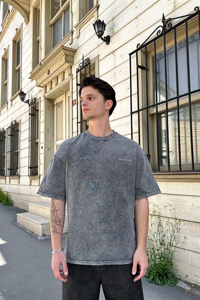 Acid Wash Project EE Oversize Tişört