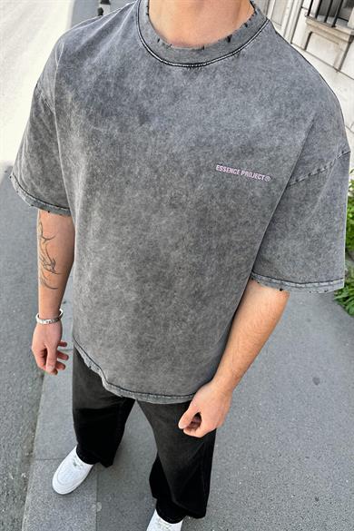 Acid Wash Project EE Oversize Tişört