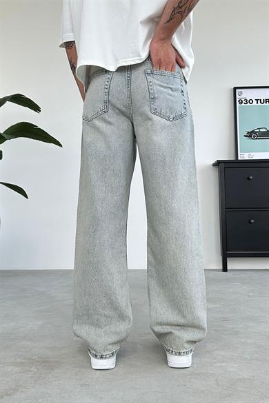 Açık Buz Mavi Basic Regular Fit Pantolon