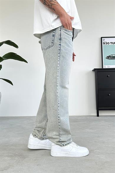 Açık Buz Mavi Basic Regular Fit Pantolon