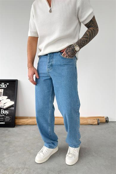 Açık Mavi Premium Basic Regular Pantolon