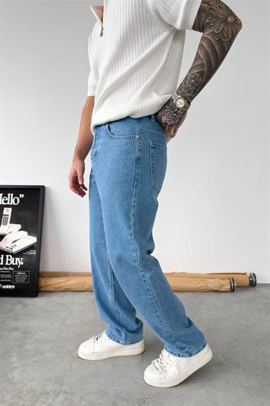 Açık Mavi Premium Basic Regular Pantolon