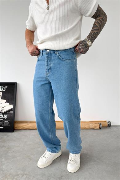 Açık Mavi Premium Basic Regular Pantolon