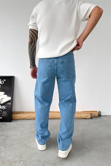 Açık Mavi Premium Basic Regular Pantolon