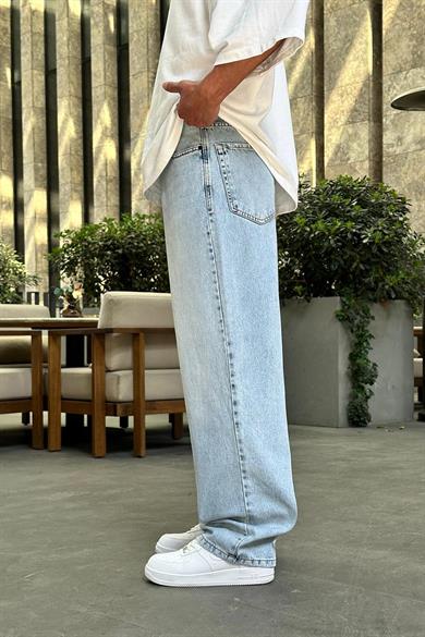 Açık Mavi Soft Açık  R22 DL Old School Baggy Pantolon