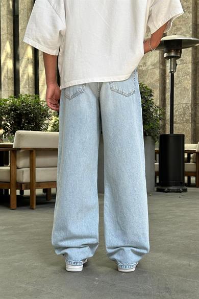 Açık Mavi Soft Açık  R22 DL Old School Baggy Pantolon