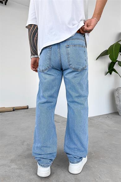 Açık Mavi Soft Degrade Premium Baggy Pantolon