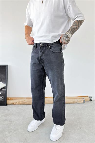 Antrasit Basic Baggy Pantolon