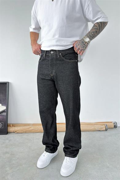 Antrasit Soft Degrade Baggy Pantolon
