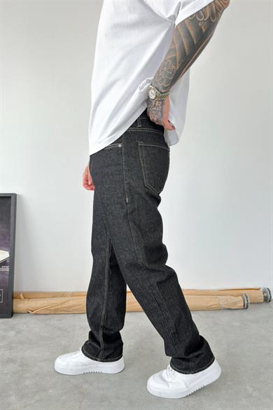 Antrasit Soft Degrade Baggy Pantolon