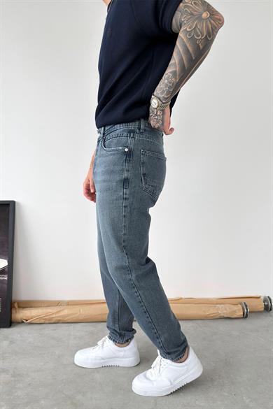 Antrasit Soft Degrade Boyfriend Pantolon