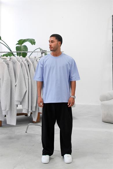 Bebe Mavi Cozy Basic Oversize Tişört