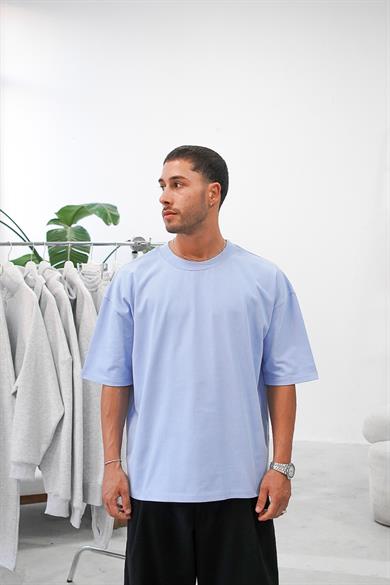 Bebe Mavi Cozy Basic Oversize Tişört