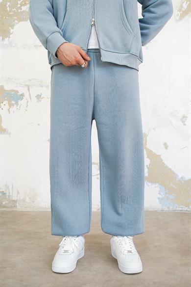 Bebe Mavisi Cozy Basic Paça Lastik Oversize Eşofman
