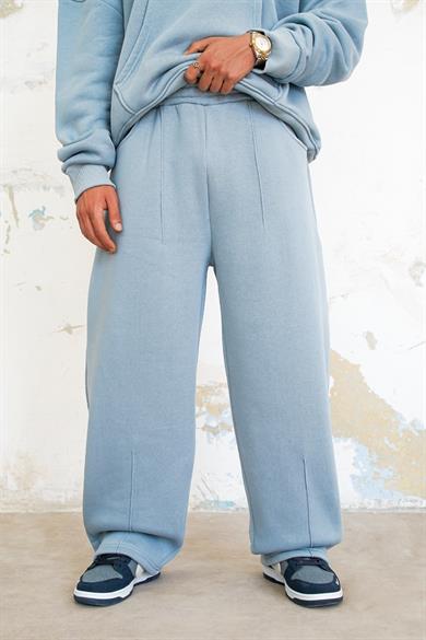 Bebe Mavisi Cozy Basic Pileli Baggy Eşofman