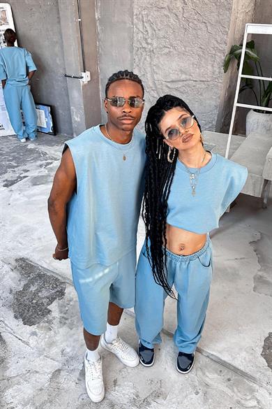 Bebe Mavisi Cozy Premium Basic Atlet