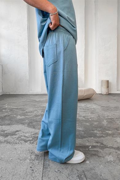 Bebe Mavisi Cozy Premium Basic Baggy Eşofman