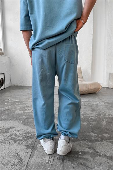 Bebe Mavisi Cozy Premium Basic Paça Lastik Eşofman