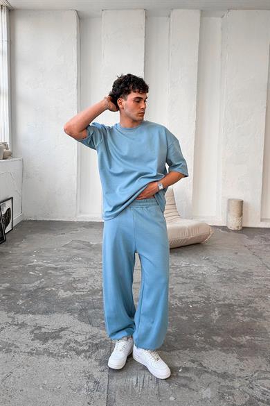 Bebe Mavisi Cozy Premium Basic Paça Lastik Eşofman